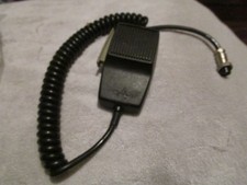 Vintage COBRA COFFIN STOCK 4 PIN MIC Hand CB Radio Microphone - Black 1000ohms