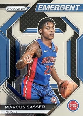 2023-24 Prizm Emergent MARCUS SASSER Detroit Pistons 