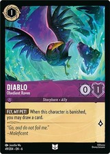 Disney Lorcana TCG - Azurite Sea - Diablo - Obedient Raven - 49/204