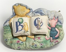 Disney Classic Winnie The Pooh Piglet 3D Nursery Wall Decor EUC 1997 USA