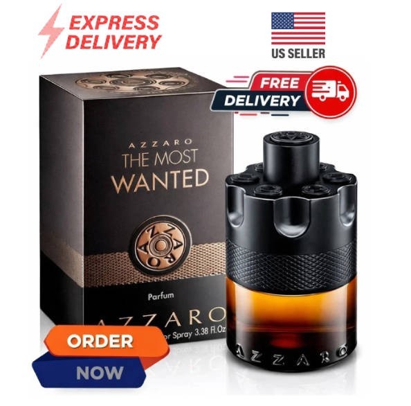 Azzaro The Most Wanted 3.38 oz./ 100 ml. PARFUM EDP Spray for Men New Sealed Box