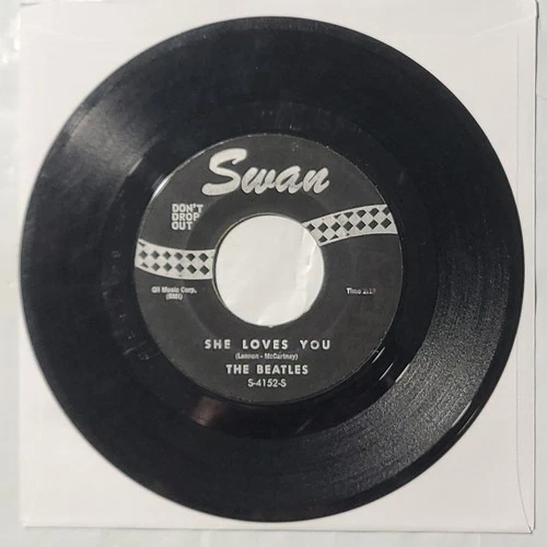 The Beatles ~ She Loves You/ I'll Get You ~ Swan 45 RPM Record