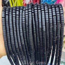 3x6mm Matte Natural Stone Heishi Disc Spacer Beads for Jewelry Making DIY 15 IN