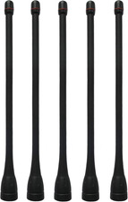5 X UHF Whip Antenna for ICOM 2 Way Radio IC-F21 F21S F21BR F24 F80 IC-F4000 F40
