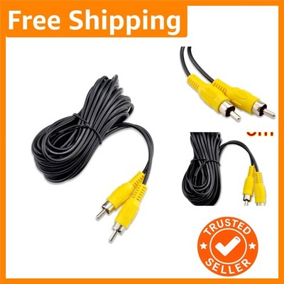 RCA Video Cable,Digital Audio Coaxial Cable with Male to Male Single Plug,A/V...
