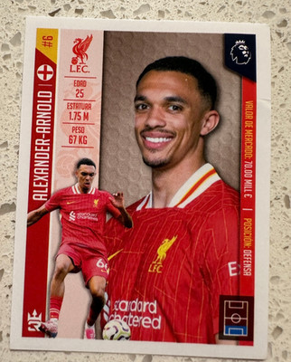 2024-25 3R Los Reyes Del Futbol Mundial Album Alexander Arnold #61 Liverpool