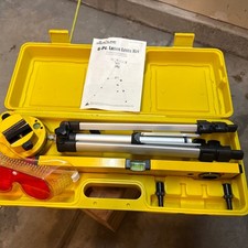 6pc MICRO-LINE PRECISION LASER LEVEL KIT WITH TRIPOD MADE BY MICHIGAN INDUSTRIAL