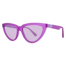 Calvin Klein Purple Cat Eye Ladies Sunglasses CKJ23658S 540 56 CKJ23658S 540 56