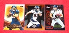 WES WELKER DENVER BRONCOS PARALLEL AND NUMBERED LOT OF 3 DIFFERENT CARDS (FP#3)