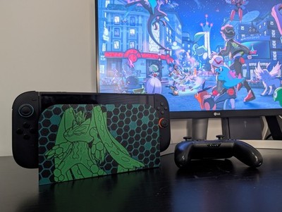 Pokemon Z-A Zygarde Themed Dock Cover Faceplate For Nintendo