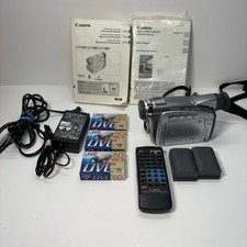Canon Mini DV Digital Video Camera Camcorder ZR90 Bundle W/ Charger READ 