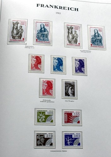 France 1968/89 MNH Over Complete Collection with MH etc High Cat Value - Picture 4 of 24