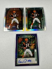 (3) Ken Anderson 2026 Leaf Metal Armed & Dangerous Purple Auto, Silver Prismatic