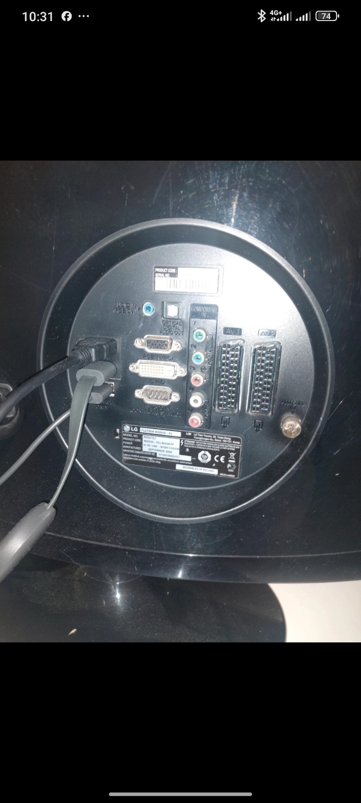 Monitor Per Pc/Tv 20 Pollici foto 5