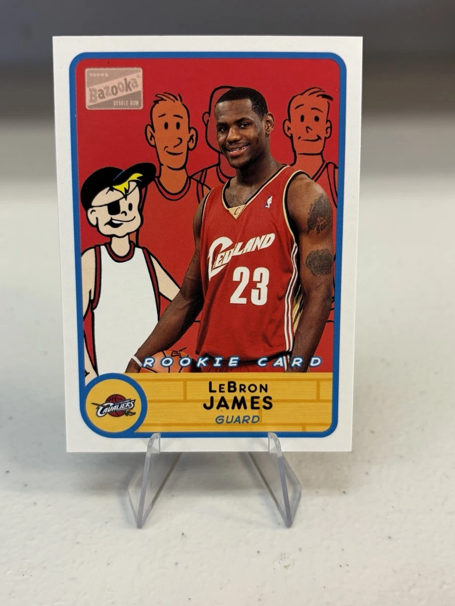 25+ Bazooka LeBron James Basketball Sports Trading Card Singles