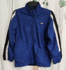 Vintage Nike Windbreaker Jacket Fleece-lined Logo Tag Youth Size L 14-16