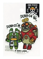 ONE PIECE Edison & Pythagoras Sticker Vol.7 B-Side Label Japan Exclusive