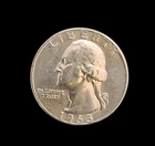 1963 D Washington Silver Quarter AU Uncirculated