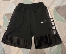 Kids Nike Loose Fit Gym Shorts Black Size large
