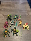 PlaymatesToys vintage tmnt figure lot ninja turtles