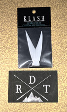 DRT Division Rebels Tackles KLASH9  V TAIL "WHIP WHITE"  VILLAGE DOOR Shop Color