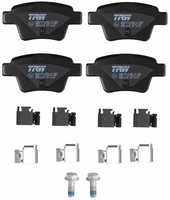 TRW Bremsbelagsatz Scheibenbremse Cotec GDB1678 FüR Peugeot SW CC 207 16V Turbo
