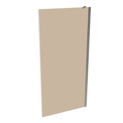 HÜPPE Xtensa pure Seitenwand, für Gleittür Walk-In 1-teilig, auf Badewanne, B