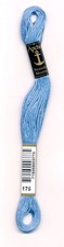 Anchor Sticktwist - Stickgarn Farbe: 175 helles blau