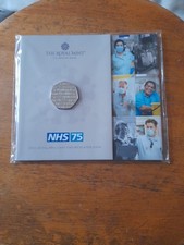 Royal Mint 2023 50p BUNC Coin 75th Anniversary of the NHS, Sealed Pack