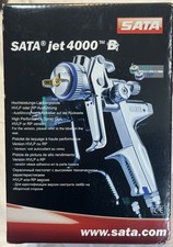 Satajet 4000 B Hvlp Spray Gun 1.4 Tip Sata 190405 Germany Factory Sealed Nos