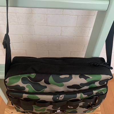 A Bathing Ape BAPE ABC Camo Shoulder Bag Crossbody Carabiner 2021
