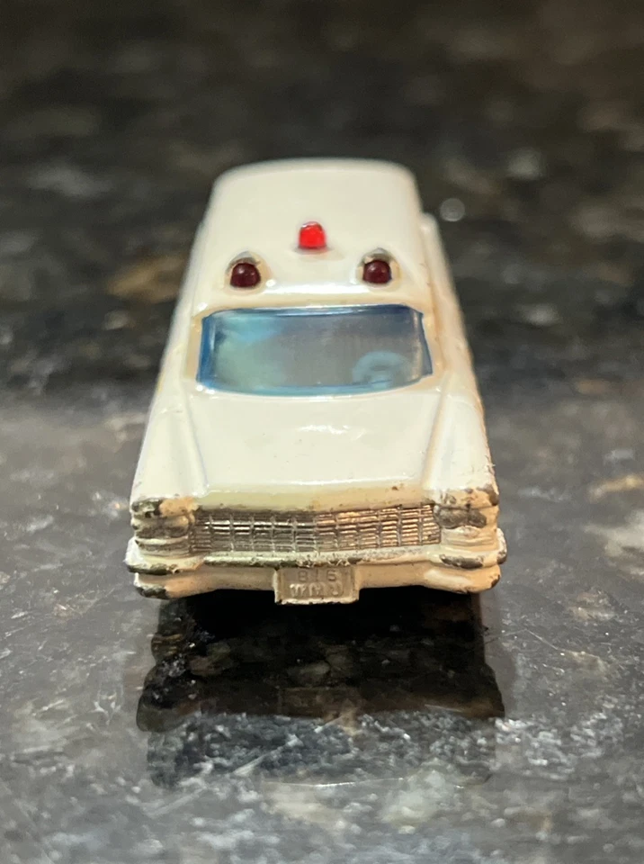 Ambulancia Matchbox S&S Cadillac Nº 54 DE COLECCIÓN 1965 A 1969 BLANCA LESNEY INGLATERRA Foto 3 de 4