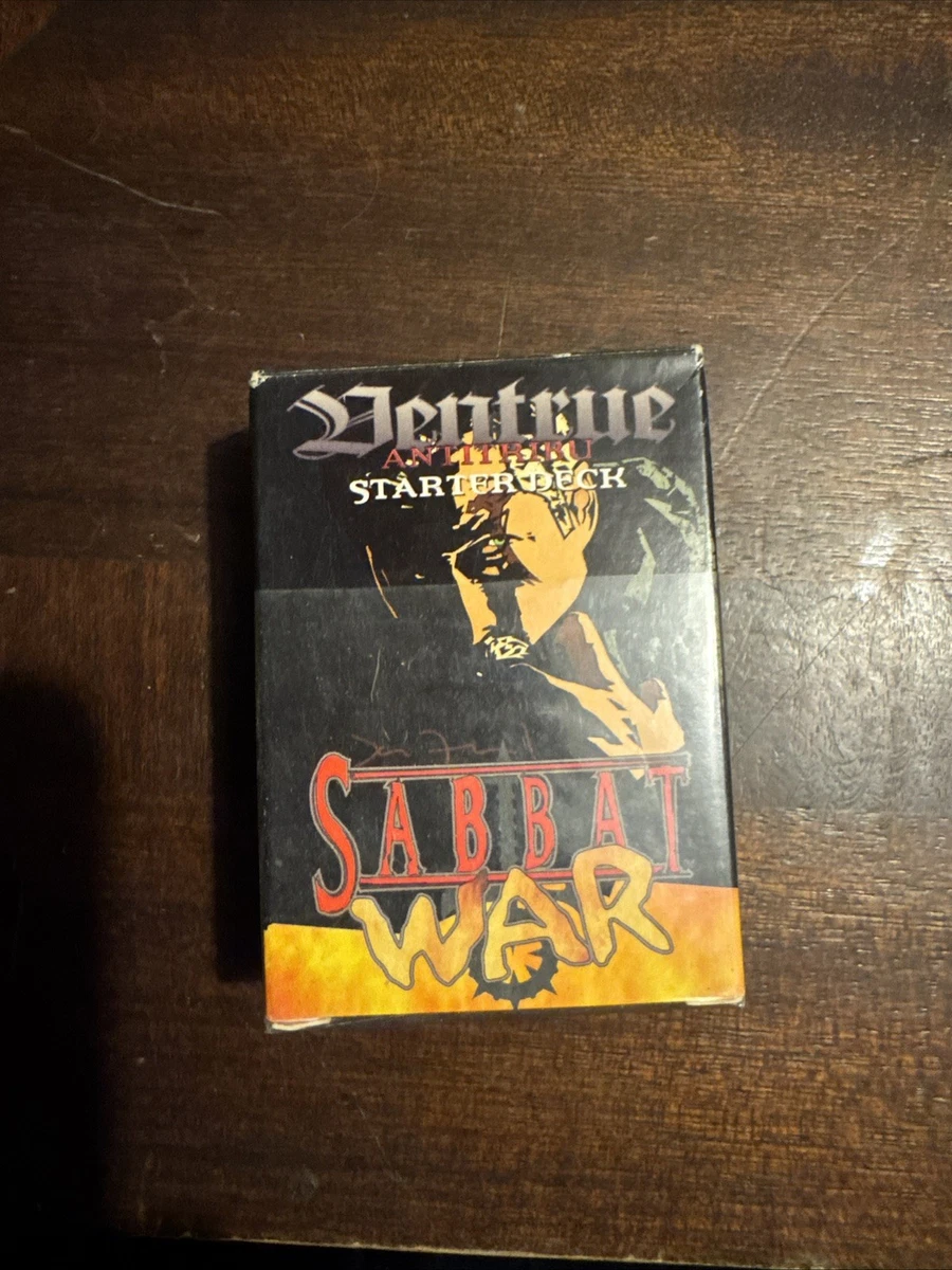 Vampire: The Eternal Struggle スターターデッキ② 1990s Vampire the Eternal Struggle Card Game, Deckmaster, Starter