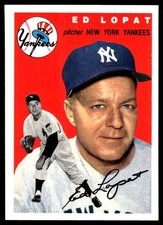 Ed Lopat 1954 1994 Topps Archives #5 Yankees MLB READ FREE SHIPPING AutographDen