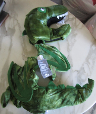 Pottery Barn Kids Dino Accesory Kit Halloween costume small toddler no size New