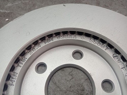 Brake Disc Front Set 2 Piece for Dodge Neon Chrysler Neon 05273038AA - Picture 7 of 8