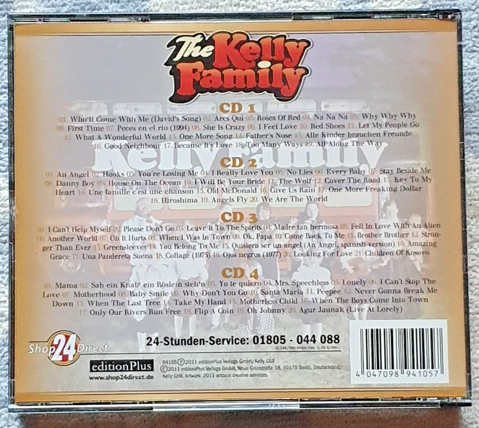 The Kelly Family - The Complete Story  Box-Set  4 CDs - Bild 2 von 4