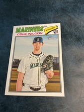 2026 Topps Heritage - Cole Wilcox #155 (RC)