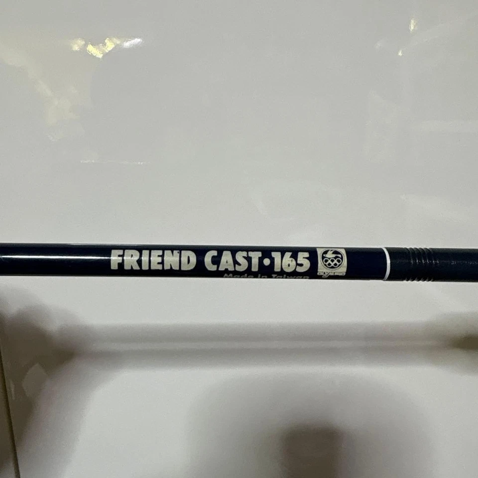 Olympic Old Mania Bass Fishing Rod Blue Collectible Soft Tip Used - Image 4 of 4