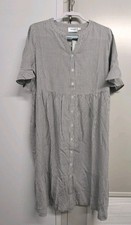 Women's M National NWT 100% Cotton Housedress Dress Muumuu