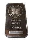 1 oz Sunshine Mint .999 Fine Silver Bar Mint Mark SI Sealed