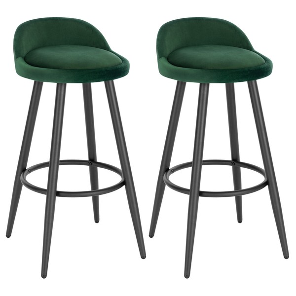 Barhocker 2Er Set Barstuhl Tresenhocker Bistrohocker Designer Hocker Bh296Dgn-2-image