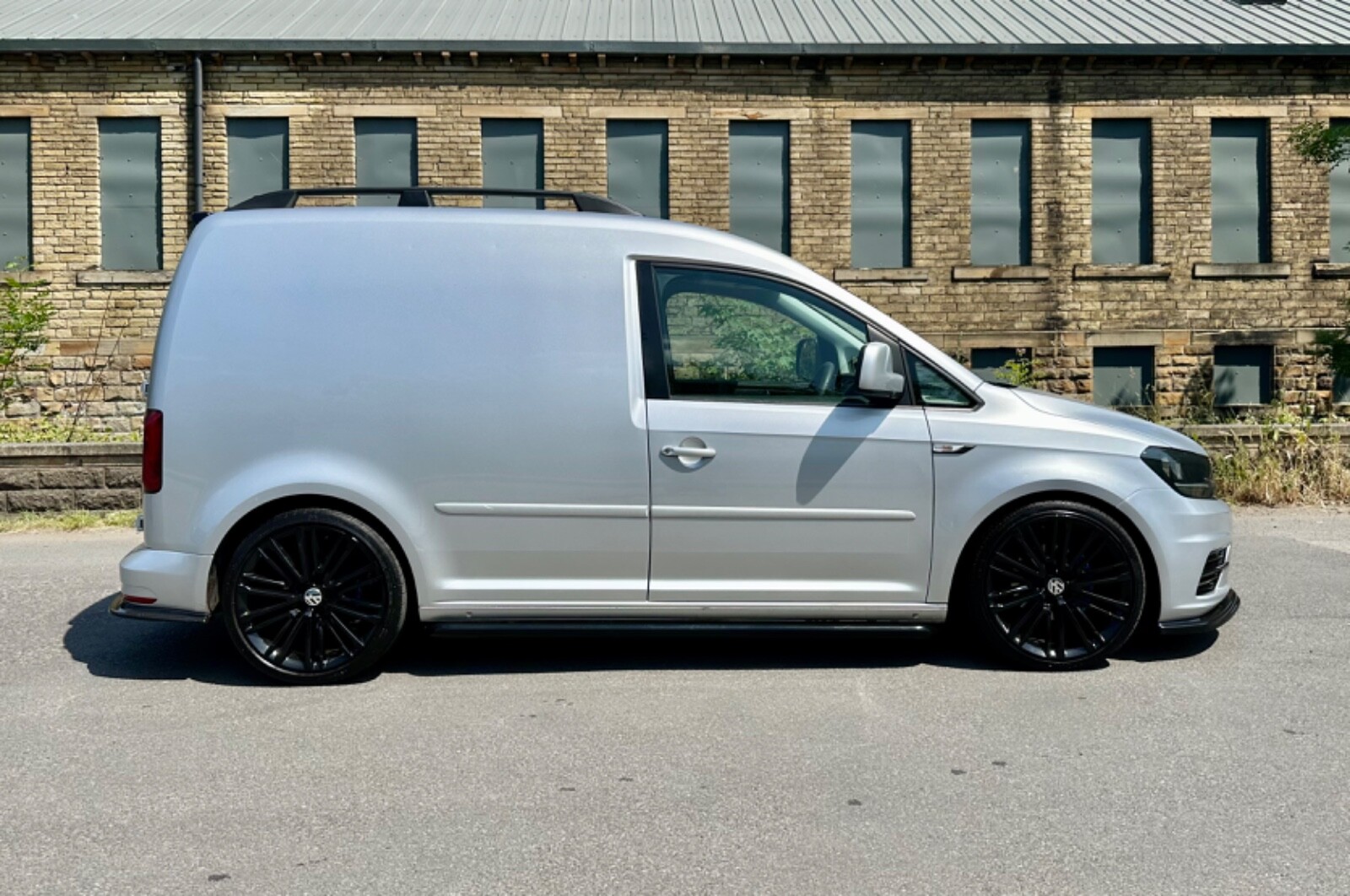 2016 16 VW Caddy 2.0 TDI Silver Van Bodykit Modified Coilovers Seats Euro 6 eBay
