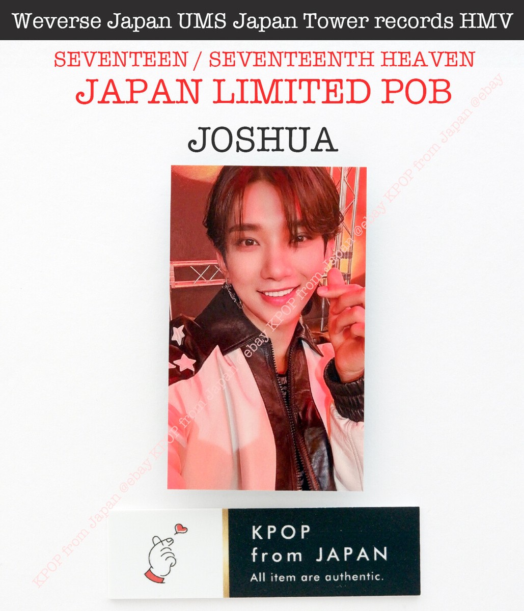 SEVENTEEN ジョシュア weverse hmv myself SEVENTEEN ジョシュア weverse hmv myself JOSHUA SEVENTEEN