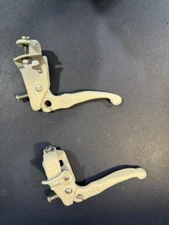 VINTAGE OLD SCHOOL LEE CHI BMX BRAKE LEVER PR WHITE GREAT CONDITION SEE PICTURES