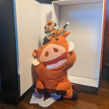 Disney Parks 2022 The Lion King Timon  Pumbaa VHS Plush Series 2