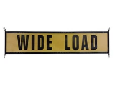 Oversize Warning Products - EZ Hook Wide Load Sign 18" X 84" | Safety Flag