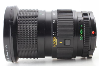 Video [Near MINT] Canon New FD NFD 35-105mm f/3.5 MF Macro Zoom