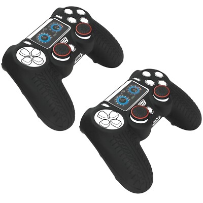 2x PACK Speedlink Silikon Skin Schutz-Hülle Grip Cover für Sony PS4 Controller