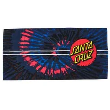 SANTA CRUZ CLASSIC DOT Towel - Tie Dye - One Size - NWT